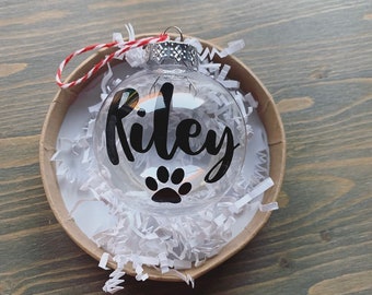 dog ornament, pet ornament, custom dog ornament, personalized dog ornament