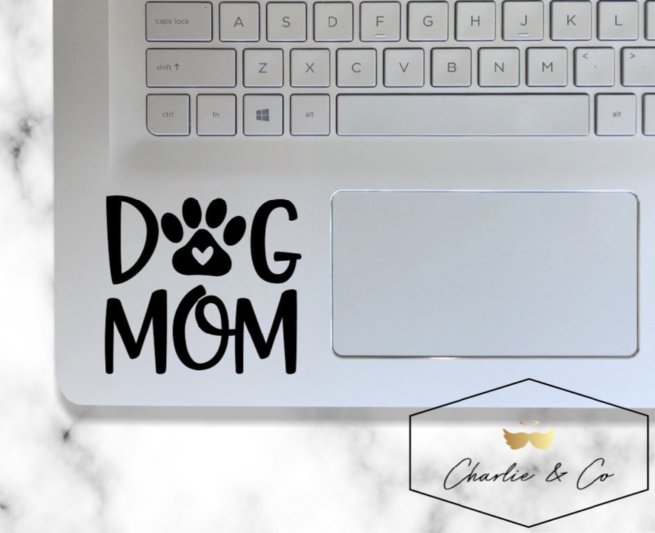 Dog Mom Decal, Dog Mom Sticker, Dog Mom Car Decal, Dog Mom Laptop Decal ...