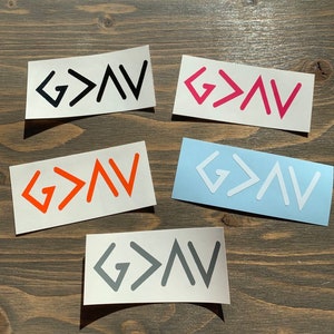 God is greater than highs and lows, laptop stickers, vinyl decal, decals, car decal, decal, laptop decal, tumbler, MacBook decal image 3