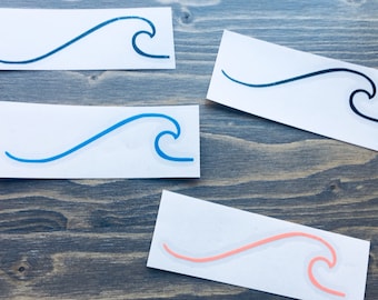 Make some waves a great gift for those wave riders!!! vinyl laptop stickers