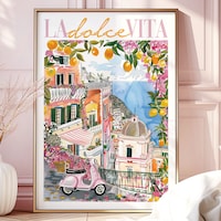 La Dolce Vita Wall Art | Posters and Prints | Italy Wall Decor ...