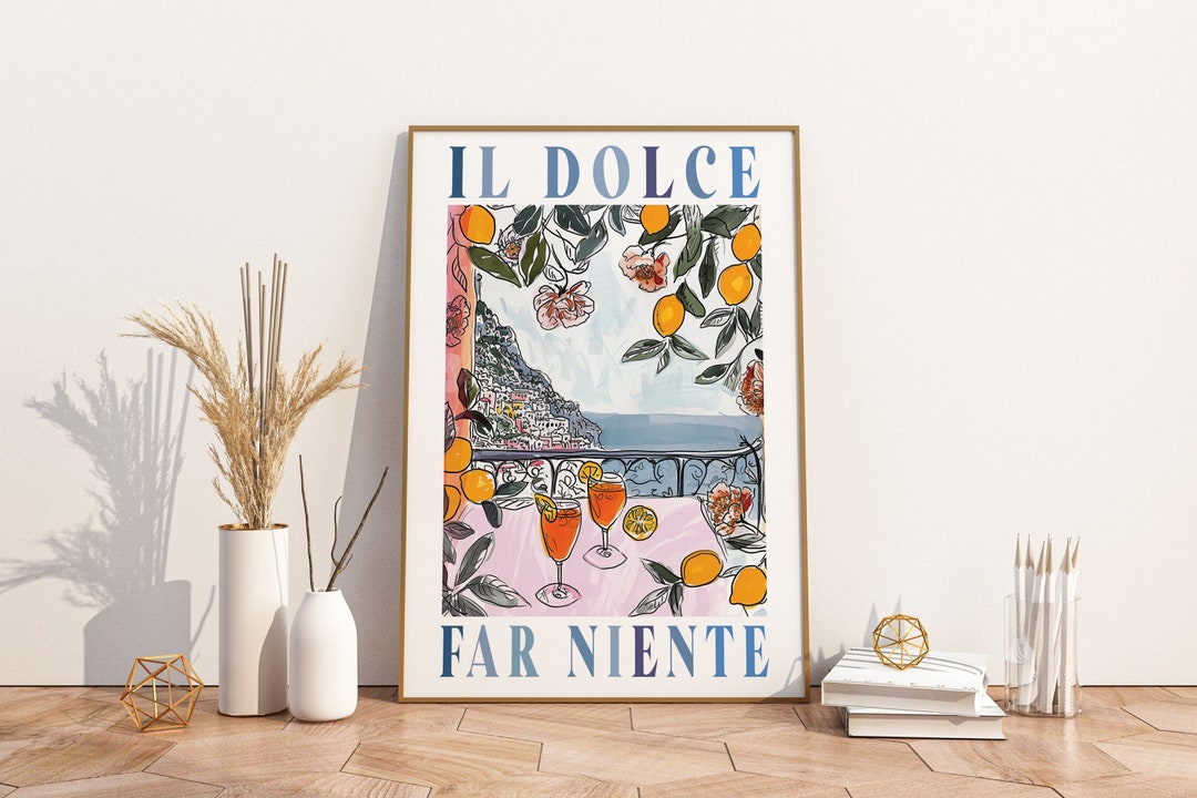 La Dolce Far Niente übersetzung www.etsy.com