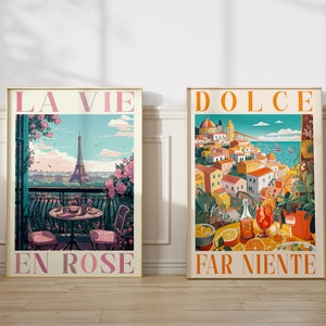Dolce Far Niente Positano DIGITAL Print, Italian Quote, Positano Italy Art,Italy Travel Poster,Italian Language Saying, Amalfi Coast, Spritz image 7