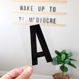 Letter Ledges Choose Black or White Letters Letter Board Marquee Wood Gram Statement Shelves Word Wall FREE SHIPPING in 2-4 bus days image 2