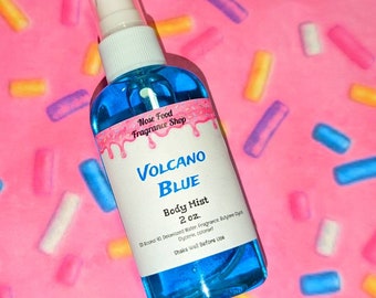 Volcano Blue Body Mist, perfume, body spray, body splash, fragrance mist