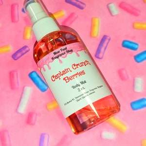 Captain Crunch Berries Body Mist, parfum, bodyspray, bodysplash, geurmist