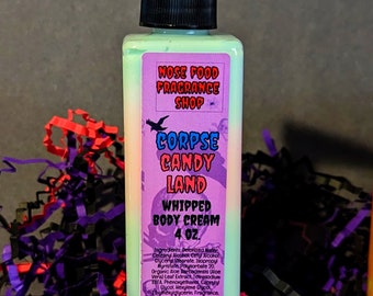 Corpse Candy Land Whipped Body Cream, Lotion, Nose Food, Limited Edition, Spooky Collection, Body Cream