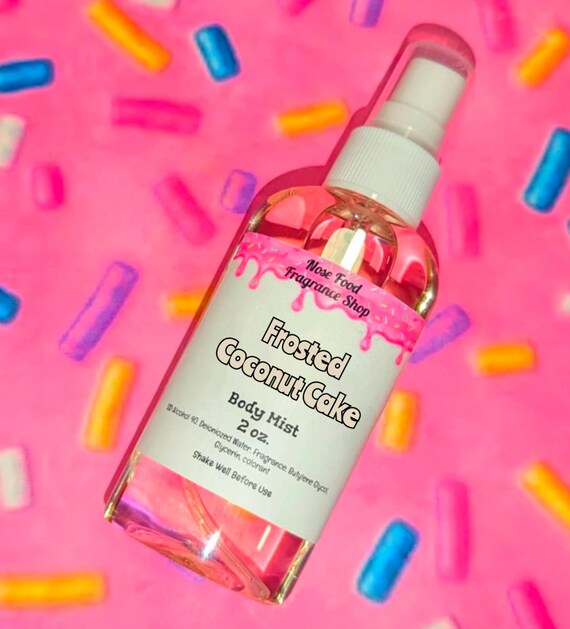 Candy Coconut Hard Candy Fragrance Body Mist For Women Frosted