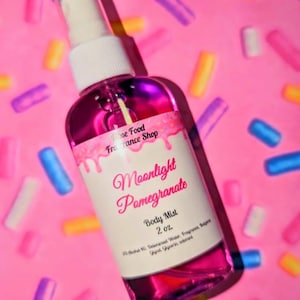 Moonlight Pomegranate Body Mist, Perfume, Body Spray, Fragrance mist, Body Splash