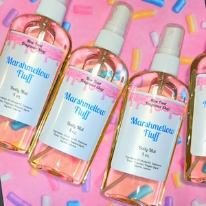 Marshmellow fluff body mist, marshmallow body spray, perfume, body splash