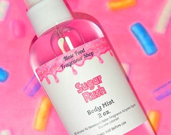 Spray corporal Sugar Rush, spray corporal, spray corporal, spray con fragancia, perfume, aromaterapia, edición limitada, spray corporal