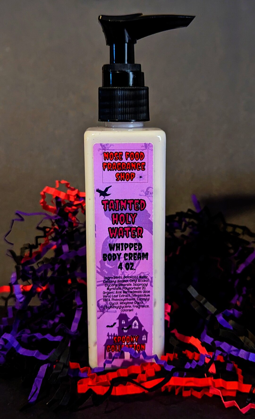 Tainted Holy Water Whipped Body Cream, Lotion, Whipped Lotion, Nose