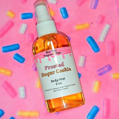 Frosted Sugar Cookie Body Mist Perfume Body Spray Body Etsy