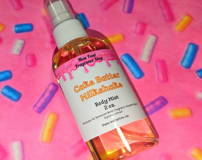 Cake Batter Milkshake Body Mist, Body Splash, Body Spray, Fragrance ...