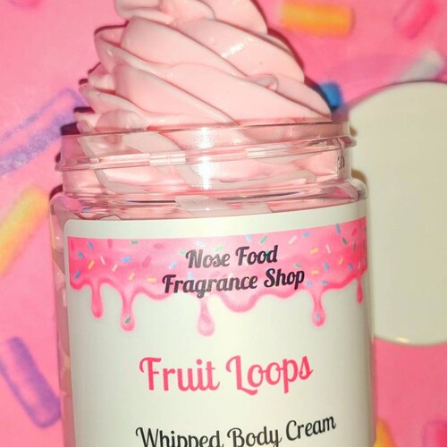 Fruit Loops Whipped Body Cream Moisturizer Lotion Luxury Etsy