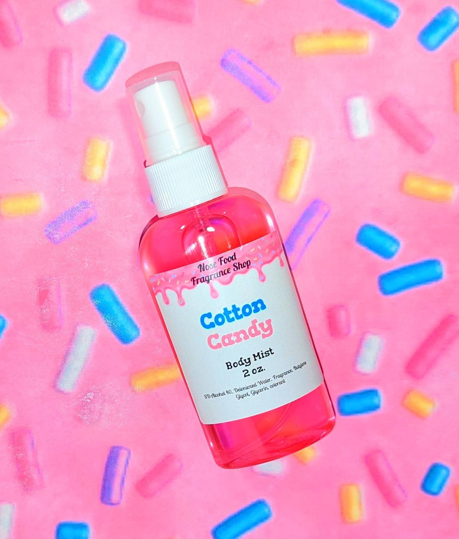 Cotton Candy Body Mist Perfume Body Spray Body Splash Etsy