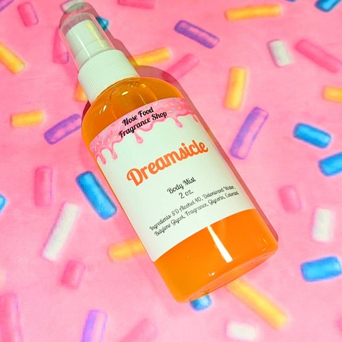 Dreamsicle Body Mist Perfume Body Spray Orange Creamsicle Etsy