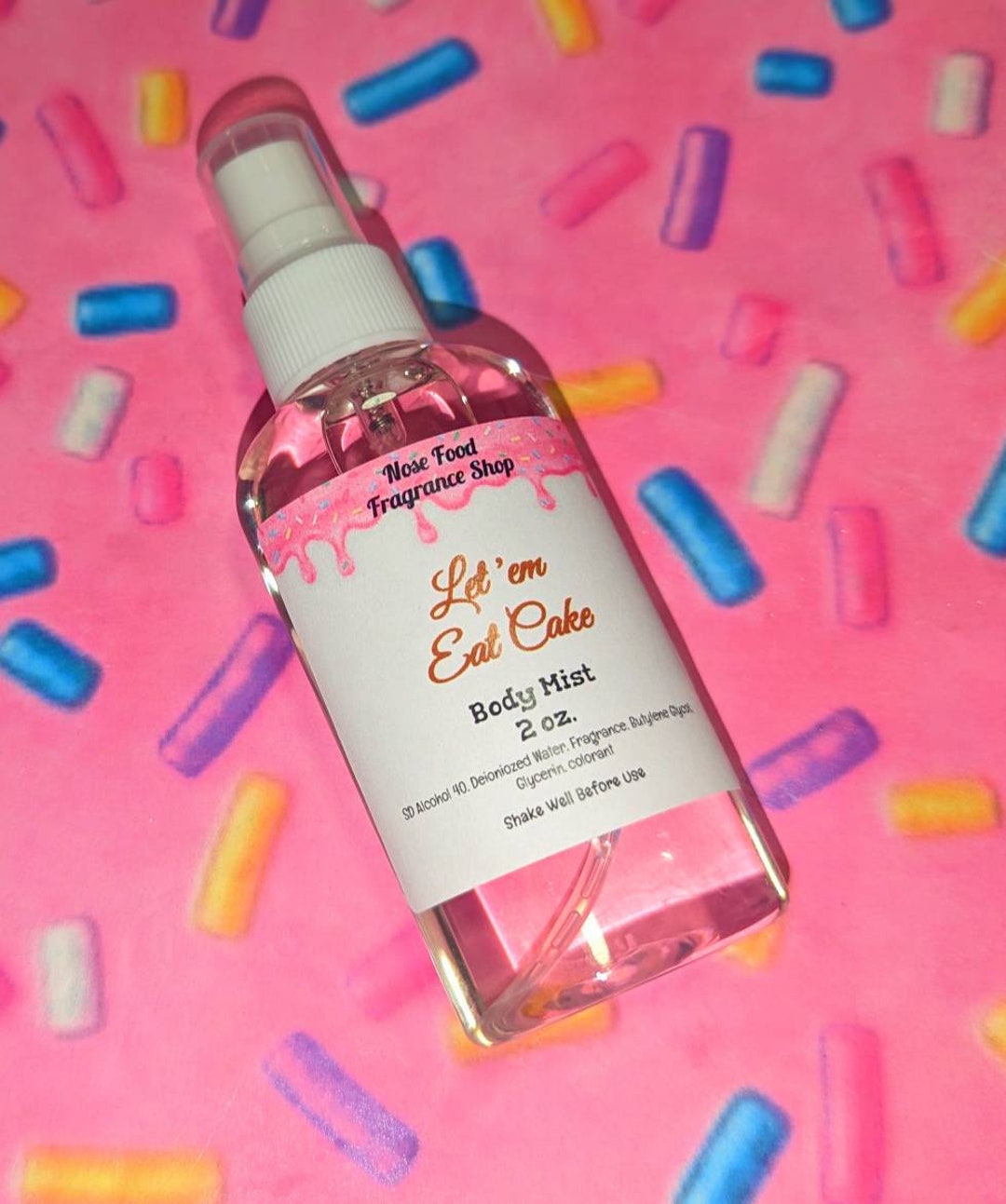 Let 'em Eat Cake Body Mist, Body Splash, Body Spray, Fragrance Mist