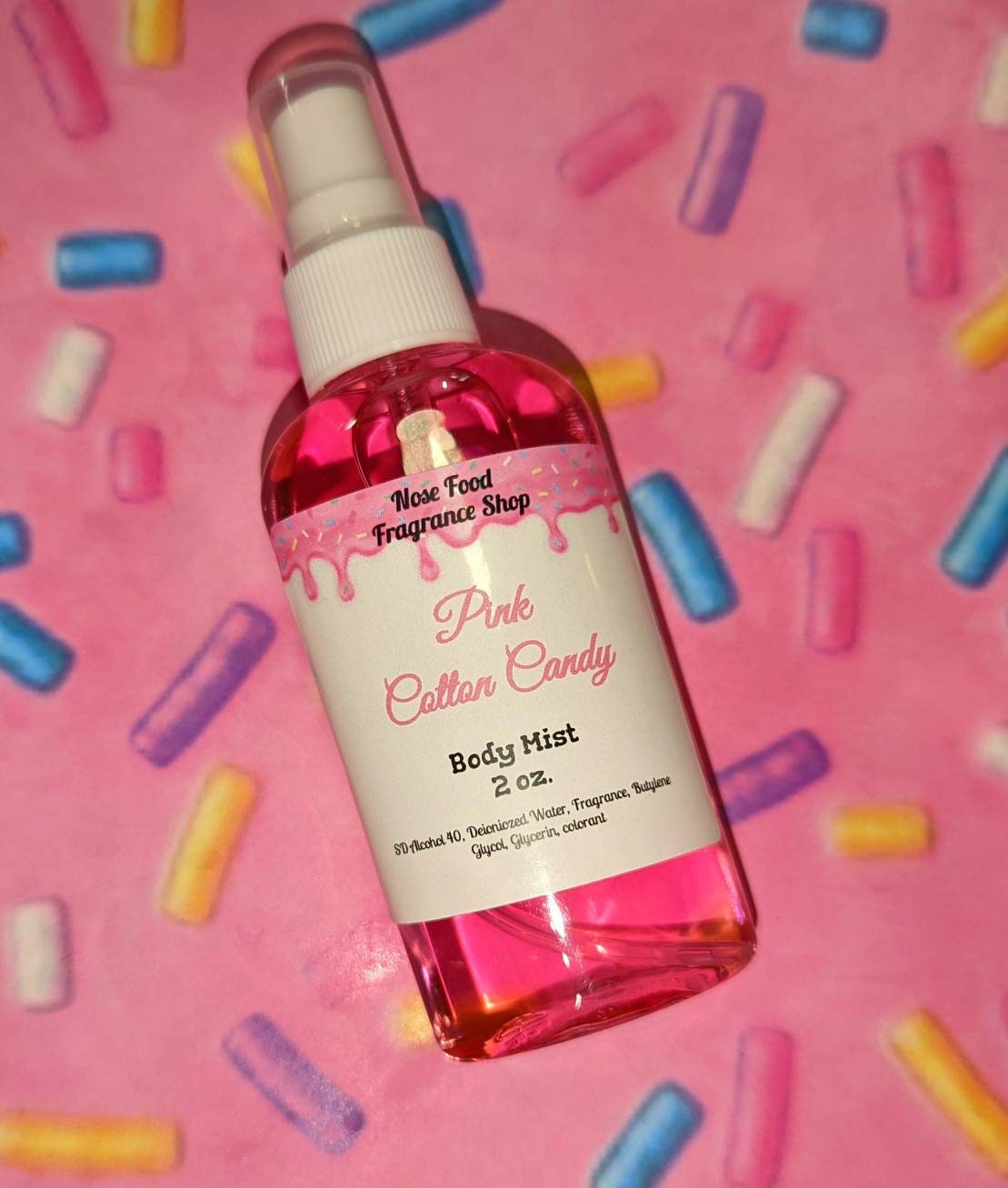 Tegenwerken Draaien duizelig NEW Pink Cotton Candy Body Mist Perfume Body Spray Body - Etsy