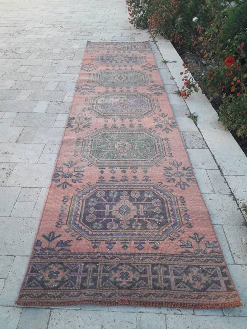 3x10 kitchen runner Oushak runner rug rug runner turkish Etsy