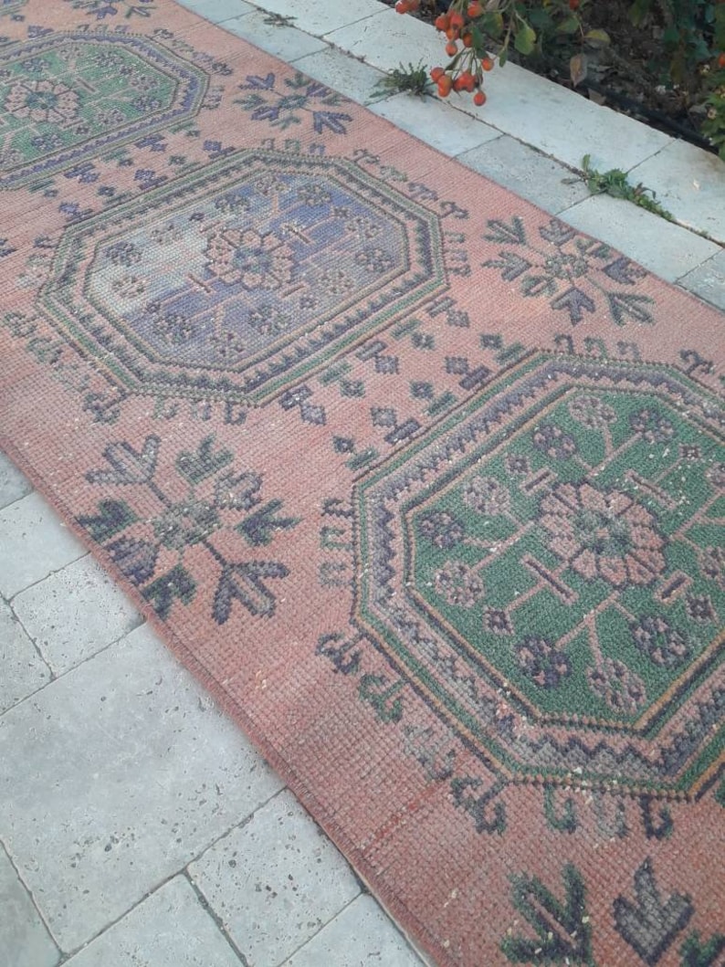 3x10 kitchen runner Oushak runner rug rug runner turkish Etsy