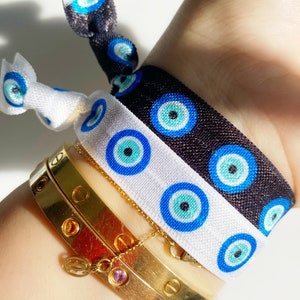 Original Evil Eye Creaseless 4 Hair Ties