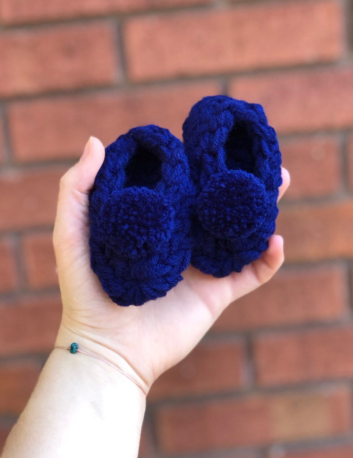 knitted house slippers