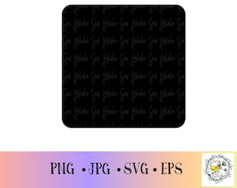 Simple square rounded corner shape file, shape SVG, square PNG, square SVG, cut file, Digital Download