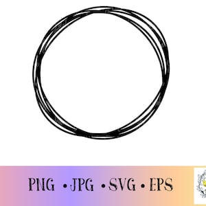 Layered circle frame, shape SVG, circle PNG, frame SVG, cut file, Digital Download
