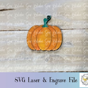 Fall pumpkin laser and engrave file, shape svg, pumpkin cut file, fall cut file, pumpkin svg, digital download