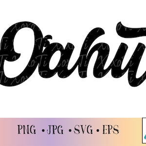 Hawaii|Oahu|Hawaii svg|Clipart|Sticker Decal|Hawaii cut file|cricut|Hawaii png|Oahu cut files|word|Shape svg|Hawaiian island