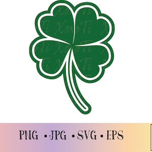 Kleeblatt 2-Clipart-Glücksklee geschnitten Datei-Urlaub-St Patricks Tag-Urlaub Clipart-Kleeblatt Form-Kleeblatt SVG-Dateien-Sticker