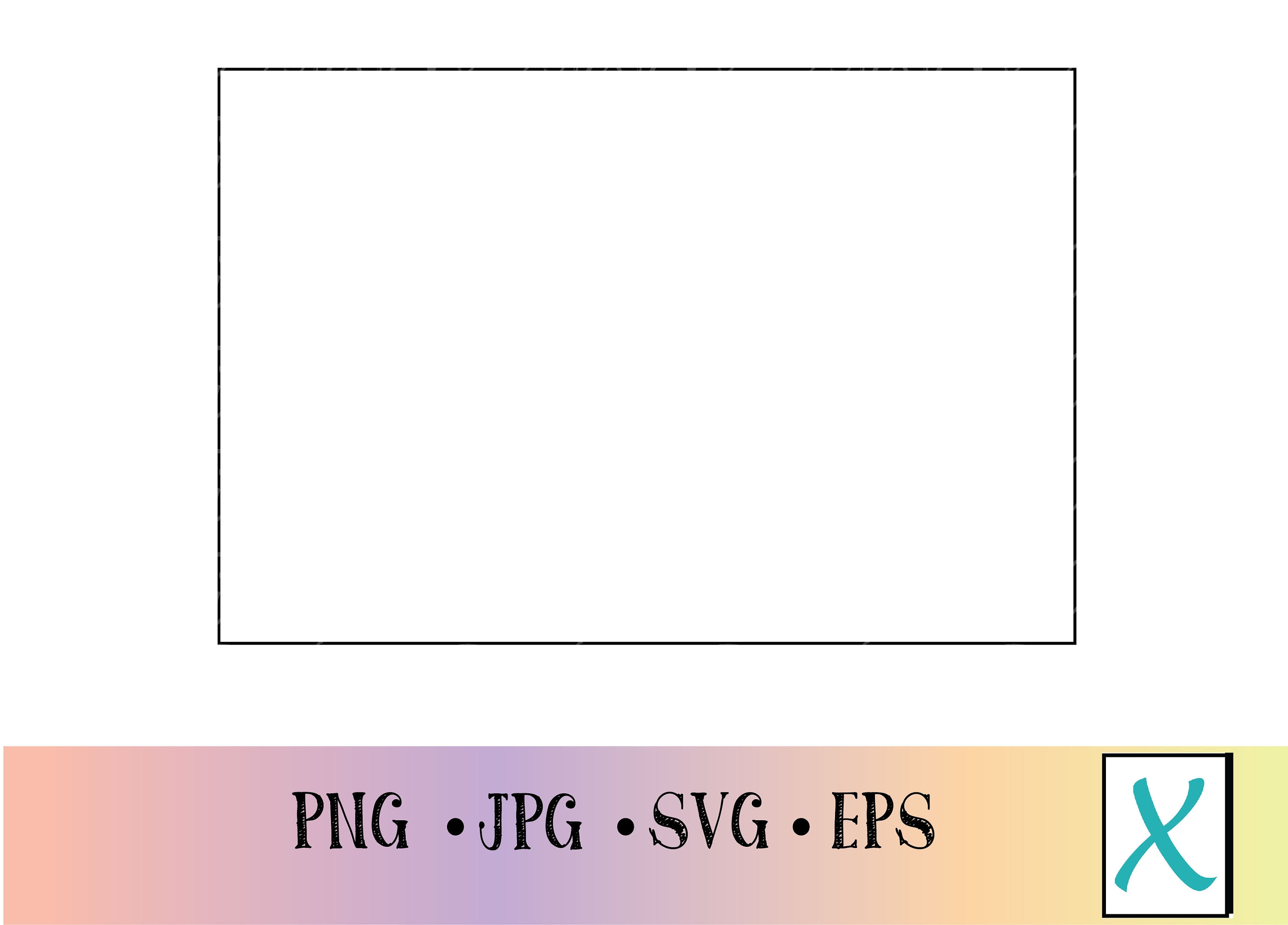 gold rectangle png