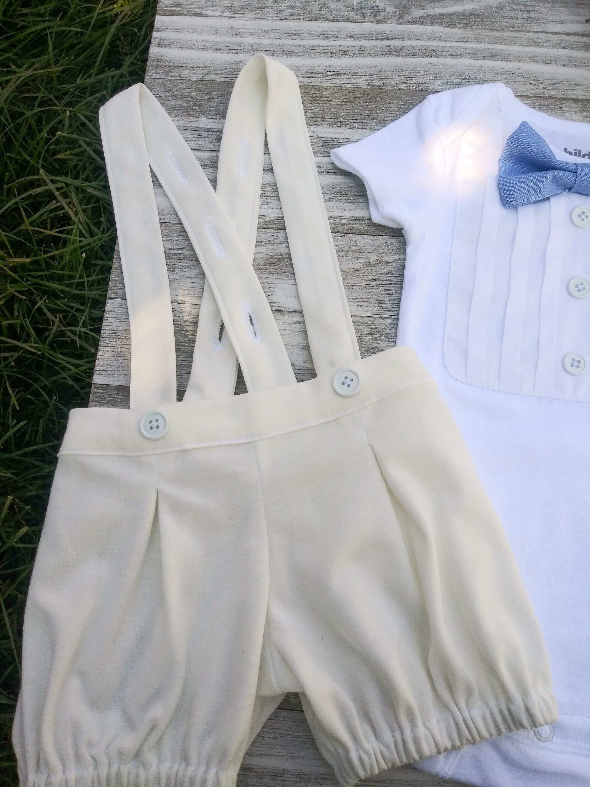 Baby Boy Blessing Outfit Old Fashioned Vintage Style Baby Etsy