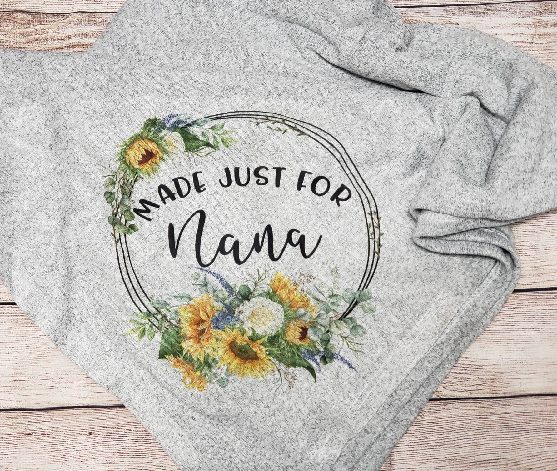 Personalized Blanket Nana Blanket Mama Blanket Mimi Etsy