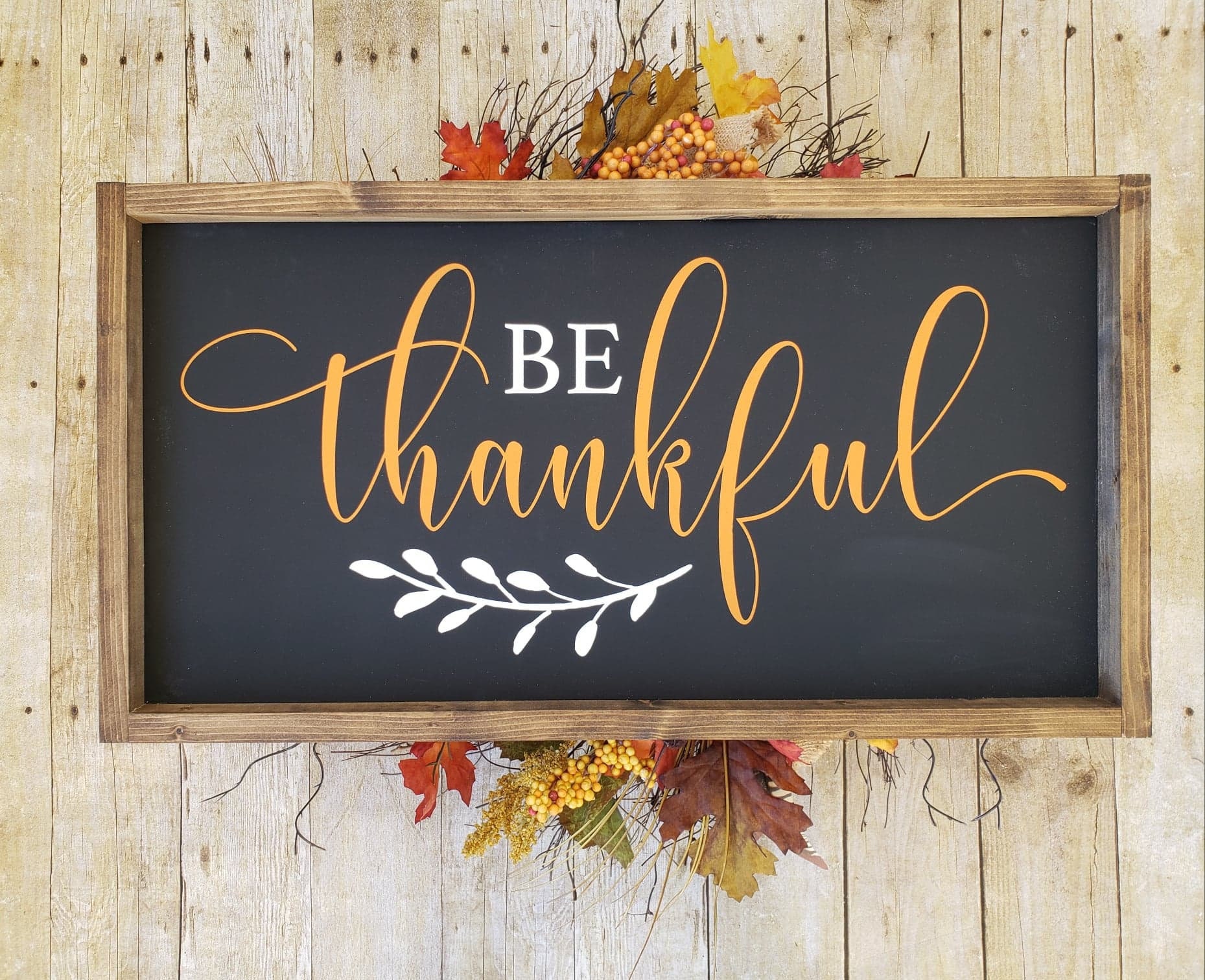 Be Thankful Be Thankful Sign Thankful Wood Sign Always Be | Etsy