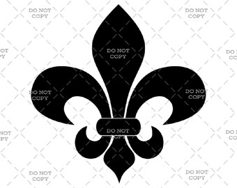 Fleur-de-lis, Mardis Gras, New Orleans - Digital Download (svg, png, jpg, pdf)