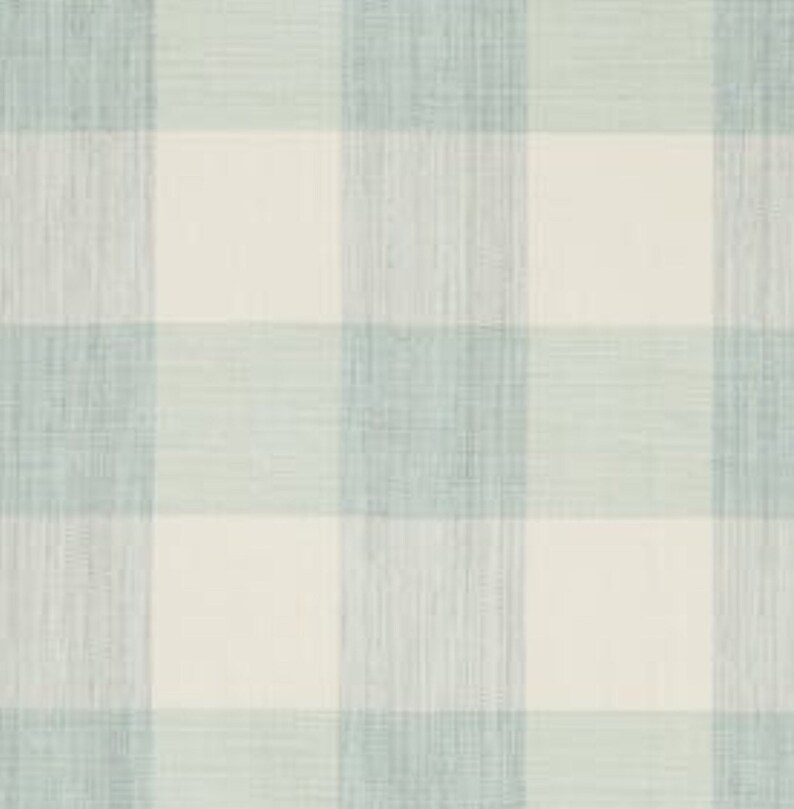 Buffalo Check Printindigo Blue Upholstery Fabricfabric by Etsy