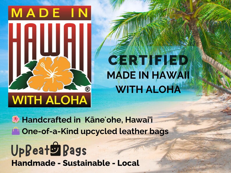 White Leather Handbag, Handmade in Hawaii, Slouchy Hobo Bag, Upcycled Leather Purse, One-of-a-Kind Gift for Her image 9