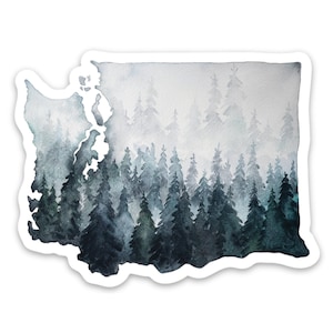 Washington State Vinyl Sticker
