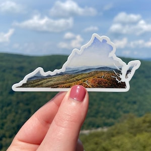 Virginia State Shenandoah National Park Vinyl Sticker