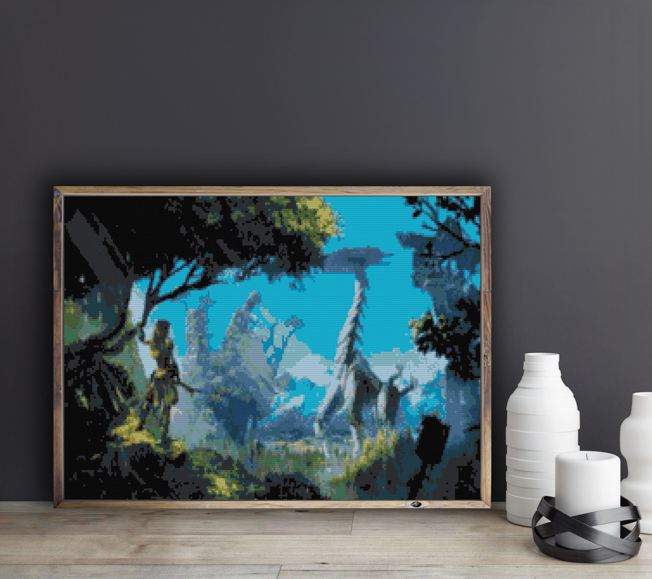 Horizon Zero Dawn Aloy Nora Brave Seeker Gaia Tallneck Machine Etsy