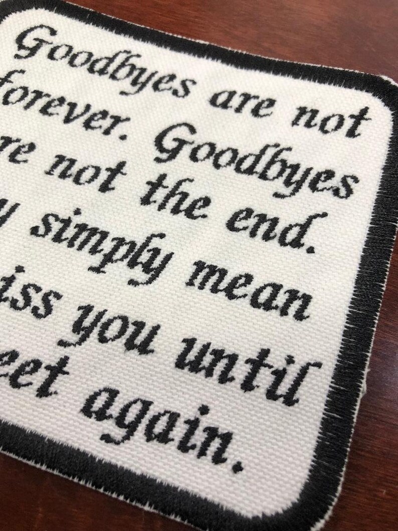 Memory Patch Memory Patch for Pillows Embroidered Patch Etsy