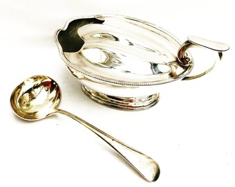 アンティークシルバーメッキスプーンウォーマー：ジェームズ