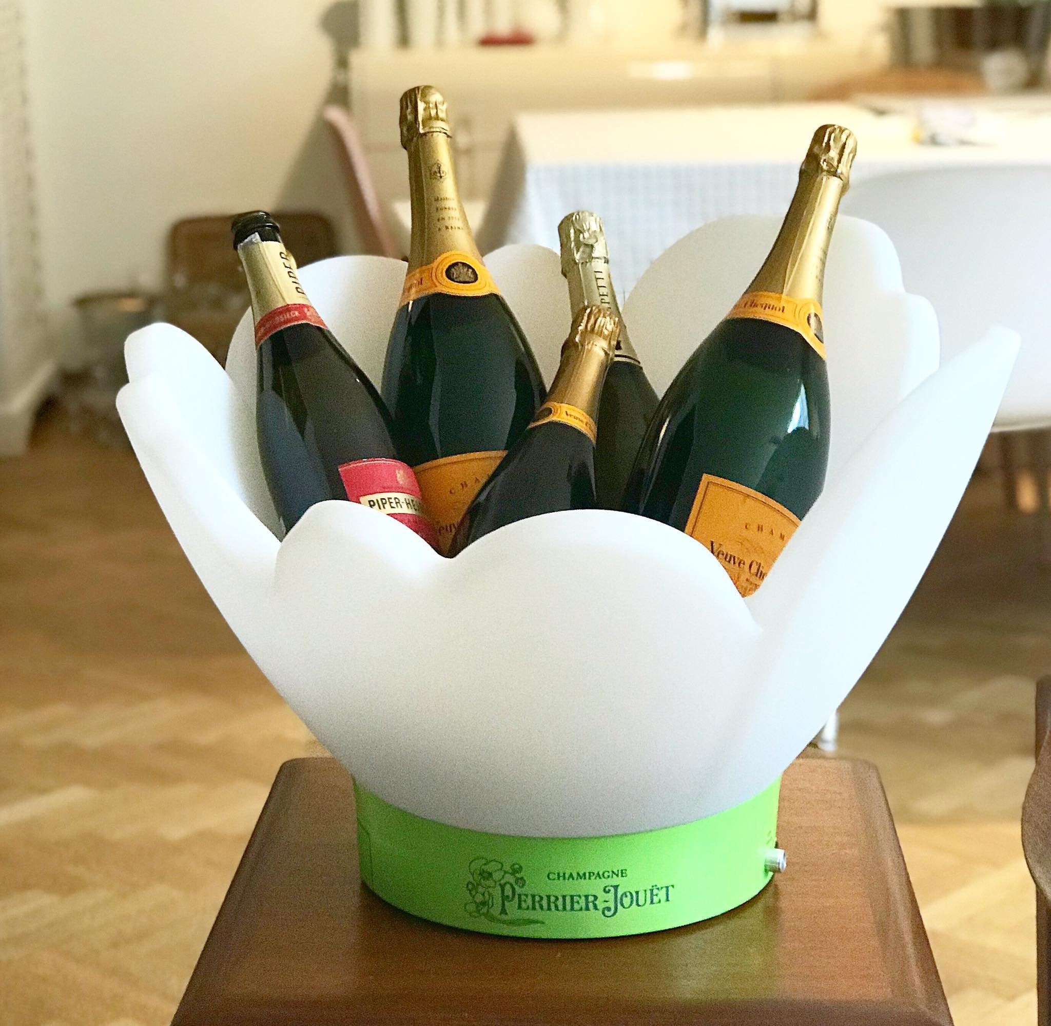 Perrier Jouet Champagne Bucket Vasque Bowl by Emile Gallé Led -  Denmark