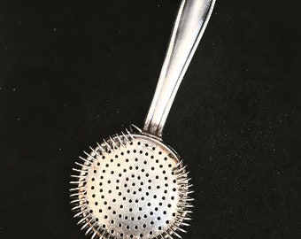 Passoire à Cocktail Parapluie – Métal Argenté – Style Années 1920-1940