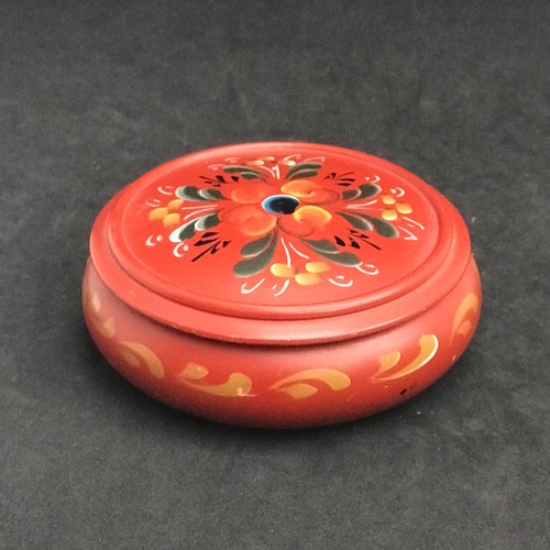 Vintage Rosemaling box Norwegian Hand shops Painted Rosemaled Wood Box, Norway Folk Art , Chest Scandinavian Folklore Art Norway ,1960s