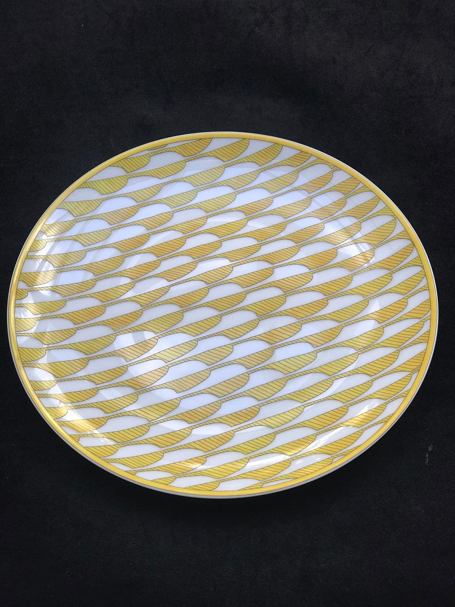 エルメス ソレイユ ドゥ エルメス デザートプレート 2枚セット