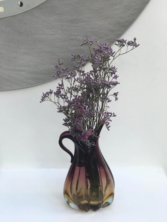 ヴィンテージ バロヴィエ トソ ムラーノガラス ピッチャー 花瓶