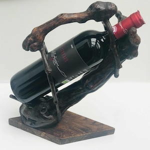 Portabottiglie da vino in stile francese Grapevine: arredamento da bar di metà secolo